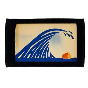 Gary Taxali Kamala Wave Microfiber Hand Towel