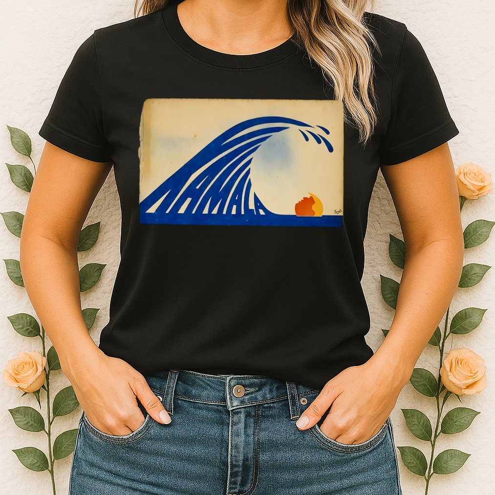 Gary Taxali Kamala Wave Womens T-Shirt