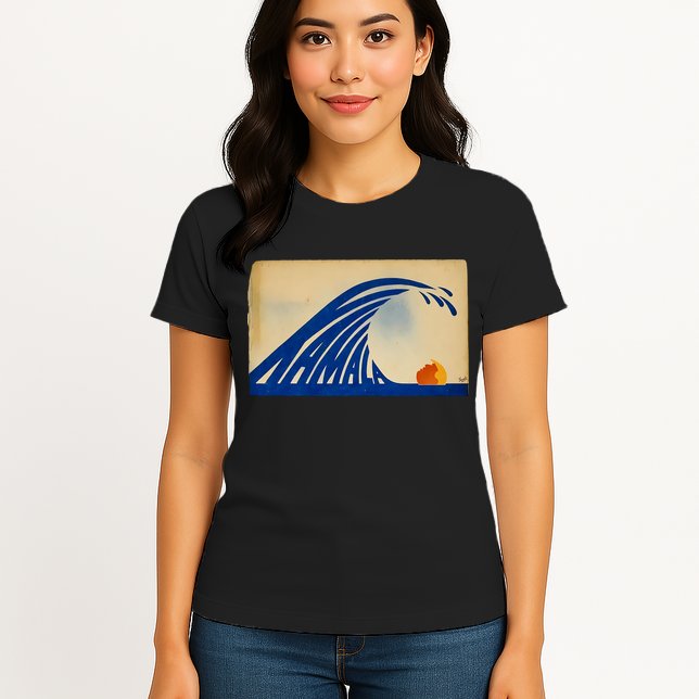 Gary Taxali Kamala Wave Womens T-Shirt