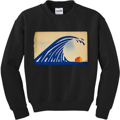 Gary Taxali Kamala Wave Kids Sweatshirt