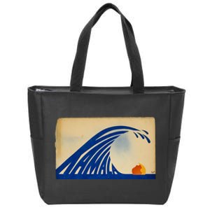 Gary Taxali Kamala Wave Zip Tote Bag