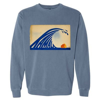 Gary Taxali Kamala Wave Garment-Dyed Sweatshirt