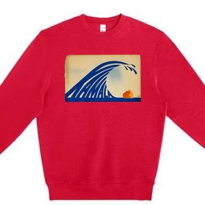 Gary Taxali Kamala Wave Premium Crewneck Sweatshirt