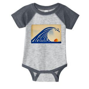 Gary Taxali Kamala Wave Infant Baby Jersey Bodysuit