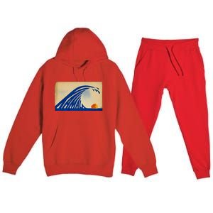 Gary Taxali Kamala Wave Premium Hooded Sweatsuit Set