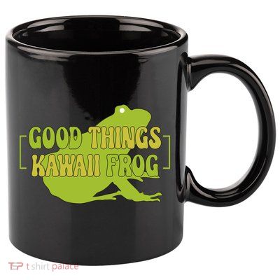 Good Things Kawaii Frog Gift 11oz C Handle Ceramic Mug