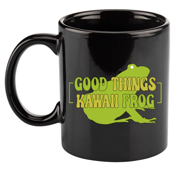 Good Things Kawaii Frog Gift 11oz C Handle Ceramic Mug