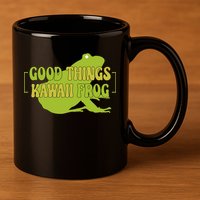 Good Things Kawaii Frog Gift 11oz C Handle Ceramic Mug