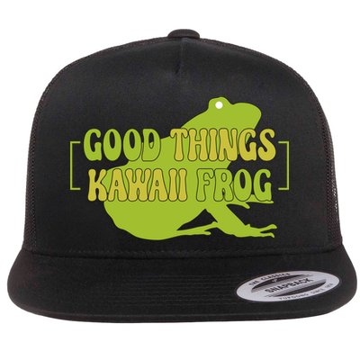 Good Things Kawaii Frog Gift Flatbill Hat