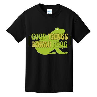 Good Things Kawaii Frog Gift Kids T-Shirt