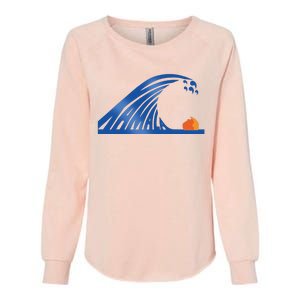 Gary Taxali Kamala Wave Womens California Wash Sweatshirt