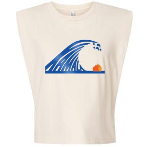 Gary Taxali Kamala Wave Garment-Dyed Women's Muscle Tee