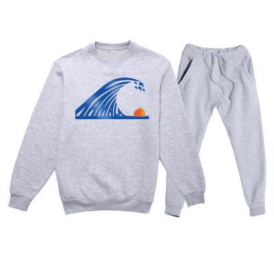 Gary Taxali Kamala Wave Premium Crewneck Sweatsuit Set