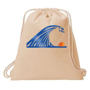 Gary Taxali Kamala Wave Drawstring Bag