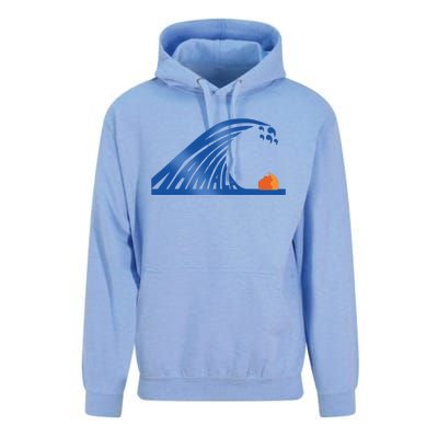 Gary Taxali Kamala Wave Unisex Surf Hoodie