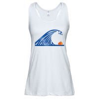 Gary Taxali Kamala Wave Ladies Essential Flowy Tank