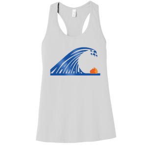 Gary Taxali Kamala Wave Women's Racerback Tank