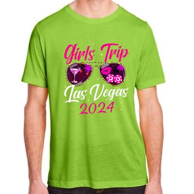 Girl Trip Las Vegas 2024 Nevada Vacation Birthday Trip Adult ChromaSoft Performance T-Shirt