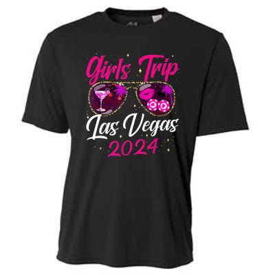 Girl Trip Las Vegas 2024 Nevada Vacation Birthday Trip Cooling Performance Crew T-Shirt