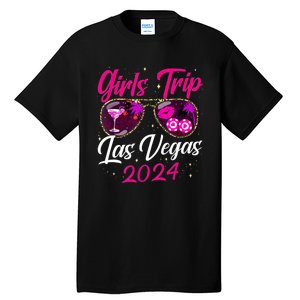 Girl Trip Las Vegas 2024 Nevada Vacation Birthday Trip Tall T-Shirt