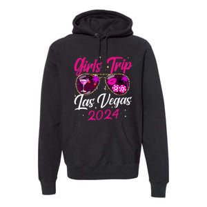 Girl Trip Las Vegas 2024 Nevada Vacation Birthday Trip Premium Hoodie