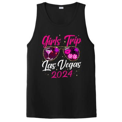 Girl Trip Las Vegas 2024 Nevada Vacation Birthday Trip PosiCharge Competitor Tank