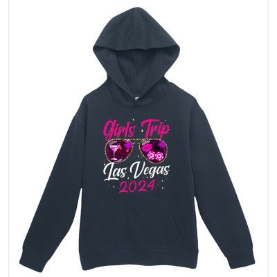 Girl Trip Las Vegas 2024 Nevada Vacation Birthday Trip Urban Pullover Hoodie