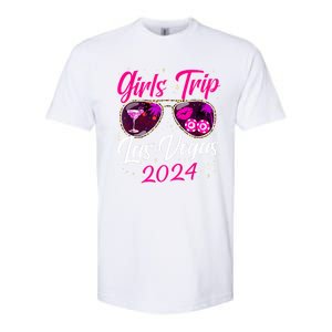 Girl Trip Las Vegas 2024 Nevada Vacation Birthday Trip Softstyle CVC T-Shirt