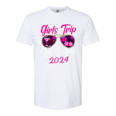 Girl Trip Las Vegas 2024 Nevada Vacation Birthday Trip Softstyle® CVC T-Shirt