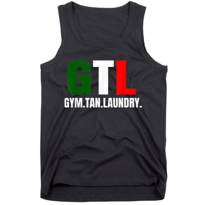 Gym Tan Laundry GTL New Jersey Garden NJ Shore Italian Flag Tank Top