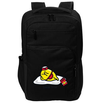 Gudetama The Lazy Egg Diner Server Break Time Impact Tech Backpack