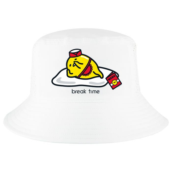 Gudetama The Lazy Egg Diner Server Break Time Cool Comfort Performance Bucket Hat