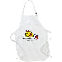 Gudetama The Lazy Egg Diner Server Break Time Full-Length Apron With Pockets