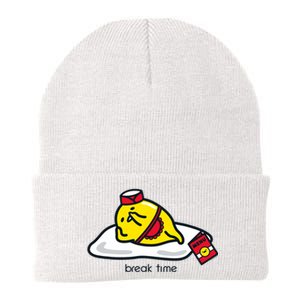 Gudetama The Lazy Egg Diner Server Break Time Knit Cap Winter Beanie