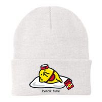 Gudetama The Lazy Egg Diner Server Break Time Knit Cap Winter Beanie