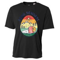 Gudetama the Lazy Egg Camping Going Nowhere Cooling Performance Crew T-Shirt