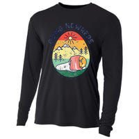 Gudetama the Lazy Egg Camping Going Nowhere Cooling Performance Long Sleeve Crew