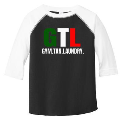 Gym Tan Laundry GTL New Jersey Garden NJ Shore Italian Flag Toddler Fine Jersey T-Shirt