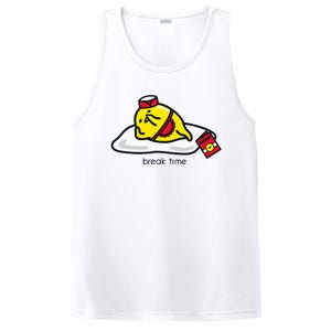 Gudetama The Lazy Egg Diner Server Break Time PosiCharge Competitor Tank