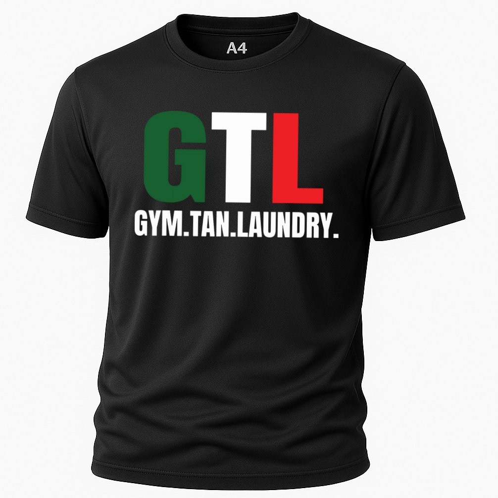 Gym Tan Laundry Gtl New Jersey Garden Nj Shore Italian Flag Cooling Performance Crew T-Shirt