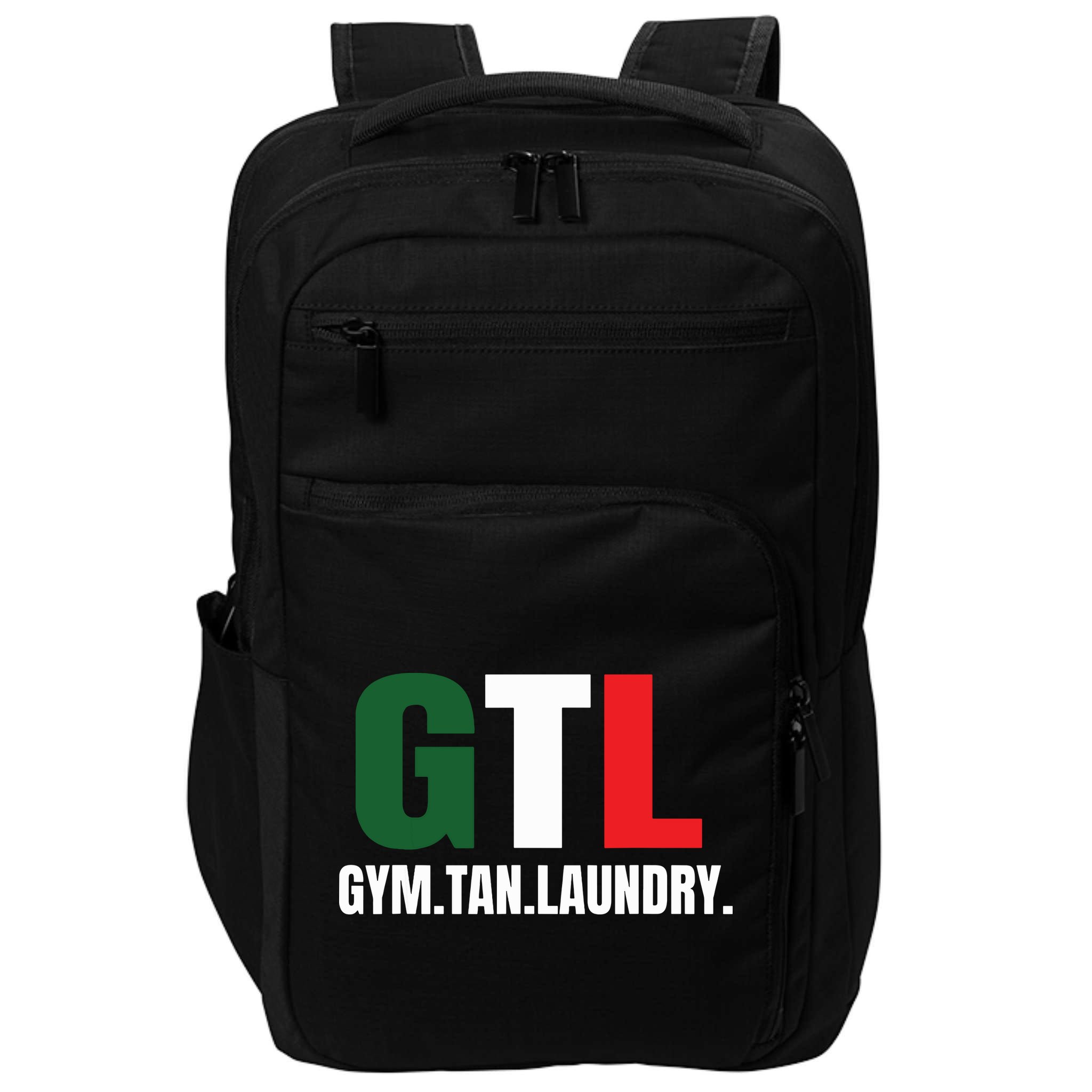 Gym Tan Laundry Gtl New Jersey Garden Nj Shore Italian Flag Impact Tech Backpack