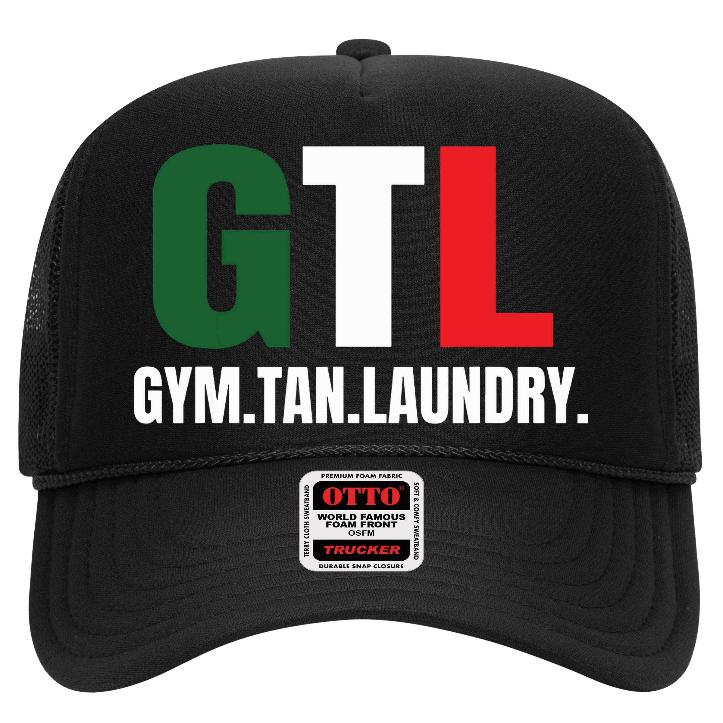 Gym Tan Laundry Gtl New Jersey Garden Nj Shore Italian Flag Hat