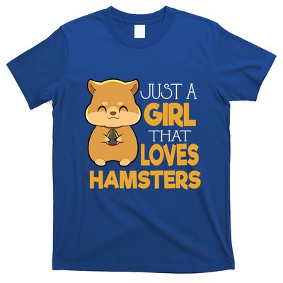 Girl That Loves Hamsters Gift T-Shirt