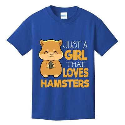 Girl That Loves Hamsters Gift Kids T-Shirt