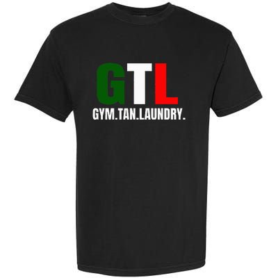 Gym Tan Laundry GTL New Jersey Garden NJ Shore Italian Flag Garment-Dyed Heavyweight T-Shirt