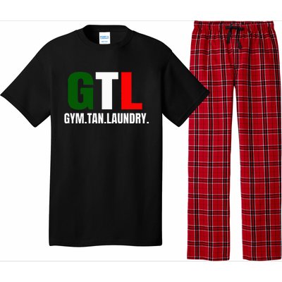 Gym Tan Laundry GTL New Jersey Garden NJ Shore Italian Flag Pajama Set