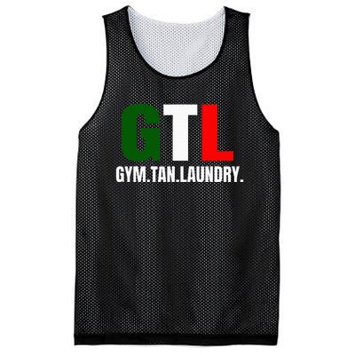 Gym Tan Laundry GTL New Jersey Garden NJ Shore Italian Flag Mesh Reversible Basketball Jersey Tank