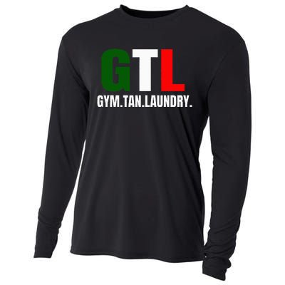 Gym Tan Laundry GTL New Jersey Garden NJ Shore Italian Flag Cooling Performance Long Sleeve Crew