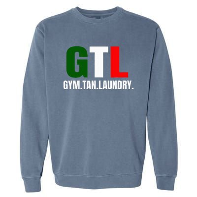 Gym Tan Laundry GTL New Jersey Garden NJ Shore Italian Flag Garment-Dyed Sweatshirt