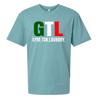 Gym Tan Laundry GTL New Jersey Garden NJ Shore Italian Flag Sueded Cloud Jersey T-Shirt